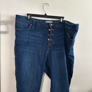 Madewell mid-rise skinny jeans 36